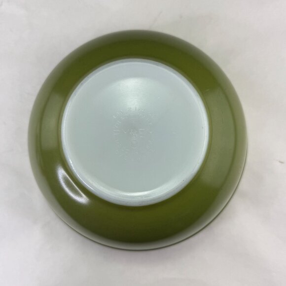 Vintage Pyrex 403 Bowl Avocado Verde Green - Picture 7 of 14